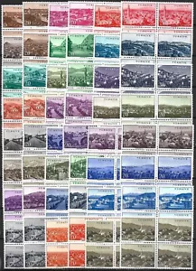 TURQUÍA - 1958-60 MNH "Ciudades de TURQUÍA - Juego más largo del mundo" ¡Bloque 4!!! - Imagen 1 de 3