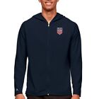 Men's Antigua Navy Usmnt (Us Soccer) Full-Zip Hoodie - Large (New With Tags)
