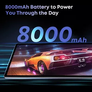 New 5G Pad 10.1 Inch Android Tablets Octa Core 8GB RAM 512GB ROM 4G LTE 5G WiFi - Picture 1 of 23