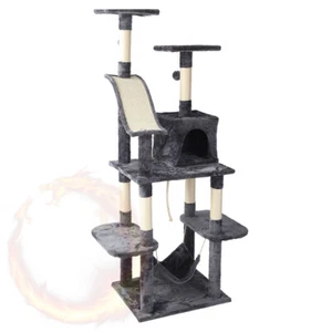 i.Pet Cat Tree 171cm Trees Scratching Post Scratcher Tower Condo House Furniture - Picture 1 of 12