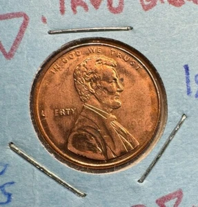 1996 1C STRUCK THRU GREASE Rare Error - Picture 1 of 6