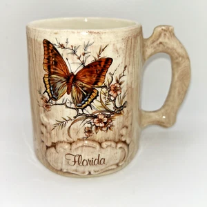 Treasure Craft Florida Schmetterling Kaffeebecher Tasse - Bild 1 von 8