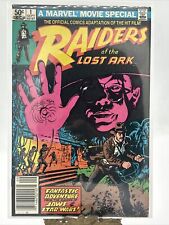 Raiders Of The Lost Ark #1 (1981) NM Newsstand 1st App Indiana Jones Marvel