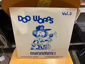 Various Artists - Dynamite Doo Wopps Volume 3 LP {rare doo-wop] SEALED - Picture 1 of 2