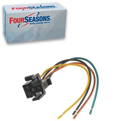 Conector de resistencia del motor soplador de climatización de 4 estaciones para Ford F-350 1987-1996 Foto 1 de 4
