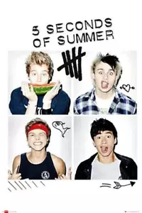 5 Seconds of Summer : Group - Maxi Poster 61cm x 91.5cm new and sealed - Picture 1 of 1