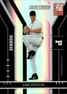 2004 Donruss Elite Extra Edition Baseball Card #250 Jake Dittler/1000 Rookie