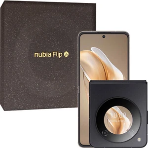 Nubia Flip 5G Cosmic Black 512GB + 12GB Dual-SIM Factory Unlocked GSM NEW - Picture 1 of 5