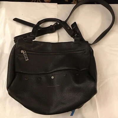 Juicy Couture Studed- Pebbled Leather Black Handbag/Crossbody**Rare*** - Image 1 of 2