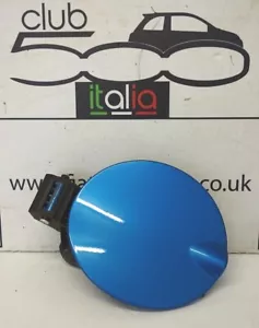 Fiat 500 Petrol Flap in Blue - Picture 1 of 2