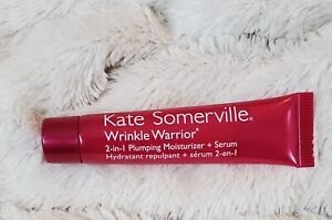 Kate Somerville Wrinkle Warrior 2-In-1 Plumping Moisturizer + Serum .25oz NEW