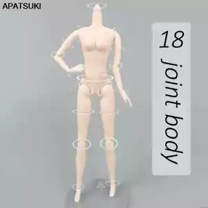 Puppen Zubehör 18 Gelenkkörper für 11,5" Puppe Beweglich Nackt 1/6 Puppenkörper - Bild 1 von 13