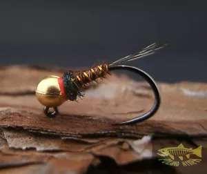New 10 PT Polish Euro Nymphs Hooks size 16 Tungsten Heads - Picture 1 of 3