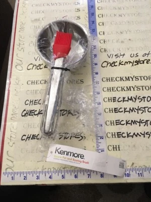 Nuevo KENMORE Grill Olla de Salsa Inoxidable Cepillo Basting Barbacoa 20556 Foto 1 de 4