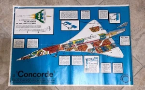 POSTER IL CONCORDE LOCANDINA 73X49 - Foto 1 di 1