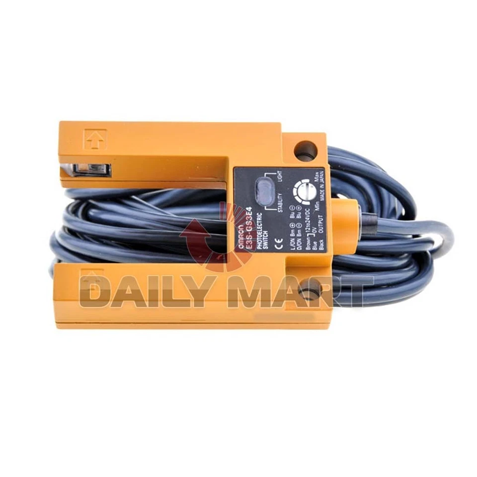NUEVO Sensor interruptor fotoeléctrico tipo ranurado Omron E3S-GS3E4 2M 12-24 VDC Foto 1 de 1