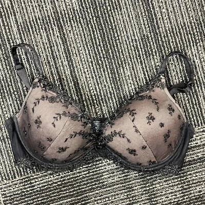 Ambrielle Mujer Extreme Push Up Sujetador con Aros Floral Camiseta 36D Foto 1 de 4