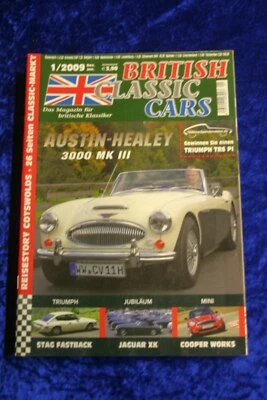 Auto Classiche Britanniche 1/09 Austin Healey 3000 Triumph Stag Jaguar XK - Immagine 1 di 2