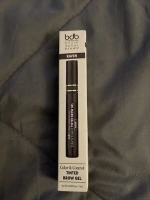 Gel para cejas tintado Billion Dollar Brows Color & Control (0,169 fl. oz/5 ml) Raven Foto 1 de 3