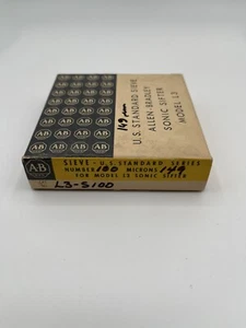 U.S. STANDARD A-B SONIC SIFTER SIEVE L3-S100 149 MICRONS - GOOD CONDITION - Picture 1 of 15