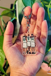 Allen Garnett Pirece Celtics Custom Acrylic Keychain - Picture 1 of 2