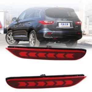 Luz indicadora antiniebla DRL freno parachoques trasero reflector para Infiniti JX35 2011-2018 - Imagen 1 de 6