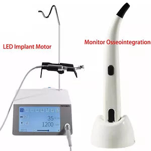 Unidad de estabilidad del implante dental LED motor táctil/monitor osteointegración - Imagen 1 de 44