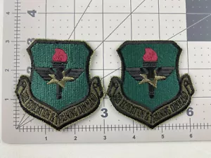 USAF PATCH Comando Educazione e Formazione Aerea - 2 Patch - Foto 1 di 4