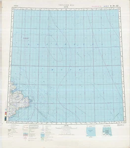 Russian Soviet Military Topographic Maps - VARDO (Norway) 1:500 000, ed.1987 - Picture 1 of 3