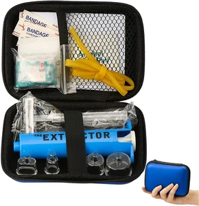 Schlangenbiss-Set, Bienenstich-Set, Notfall-Erste-Hilfe-Zubehör, Gift-Extraktor Suc - Bild 1 von 12