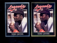 1991 Legends Sports TONY GWYNN San Diego Padres Silver & Gold Magazine Card