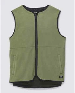 NWT VANS MEN'S ROSEWOOD REVERSIBLE VEST.MEDIUM.BRAND NEW NEW FOR 2024! - Picture 1 of 5