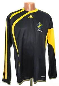AIK SWEDEN 2009/2010 HOME FOOTBALL SHIRT JERSEY ADIDAS XL LONG - Picture 1 of 5