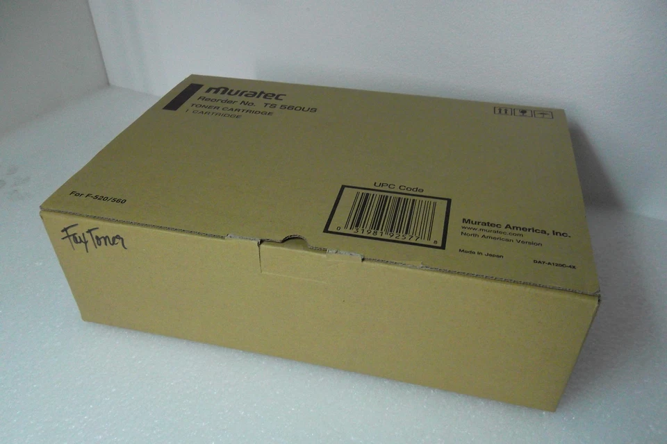 Cartucho de tóner Muratec TS-560US negro 15.000 para Muratec F-520/560 TS560US NUEVO Foto 1 de 4