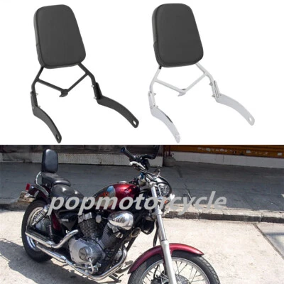 Backrest Sissy Bar For Yamaha Virago XV125 1989-2011 XV250 Route 66 1988-2011 Foto 1 de 3