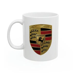 Coffee Tea Mug Cup Porsche German Car Truck SUV Van Logo Decal Auto Mugs n' More