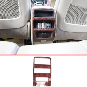 Wood Grain Rear Air Outlet Vents Frame Cover Trim 1pcs For Cadillac SRX 10-2016 - Picture 1 of 12