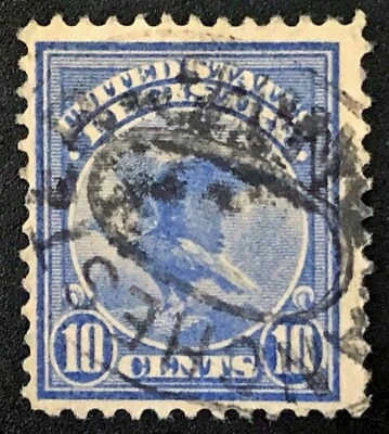 US 1911 #F1 Registration Stamp 10c Eagle Ultra BOB Used - Image 1 of 3
