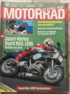 Das Motorrad Magazine - 23 May 1992 - Buell RSS 1200, 900SS, German Language - Picture 1 of 3