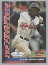 Orlando Hudson 2002 Choice International League Top Prospects 