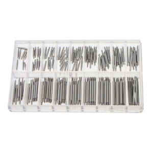 180pcs/Set Professional Watchmaker Stainless Steel Watch Spring Bar Strap Pins