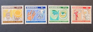 Rhodesia Stamps -Issued: 15 October 1975 - OCCUPATIONAL SAFETY ~ MNH - Picture 1 of 2