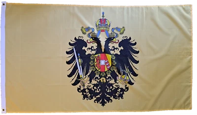 Austria Empire 1867 to 1915 Polyester 5'x3' Flag - LAST FEW - Image 1 of 3