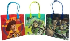 12 pcs Toy Story Quality Party Favor Goodie Small Gift Bags Blue, Red & Green - Picture 1 of 6