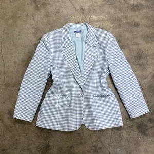 Vintage Pendleton Blazer Wolle kariert kariert Hahnentritt - Bild 1 von 9