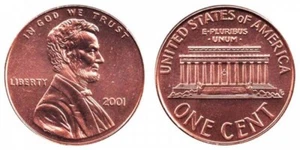 2001 P - Lincoln Penny - Uncirculated - Picture 1 of 1