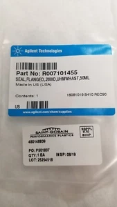 SELLO Agilent, brida, 0.280 ID, UHMWHAST, 50 mL, R007101455 - Imagen 1 de 3