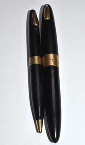 Vintage Sheaffer Tuckaway Made in USA 14k Gold Füllfederhalter & Bleistift Set - Bild 1 von 10