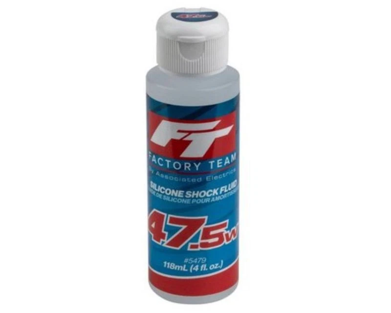 Team Associated ASC5479 47.5Wt Silicone Shock Oil, 4oz Bottle (613 cSt) - Image 1 of 1