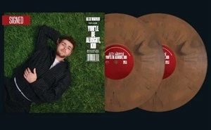 Alex Warren You’ll Be Alright Kid Mocha Blend Vinyl Signed - Ships Now! - Picture 1 of 5